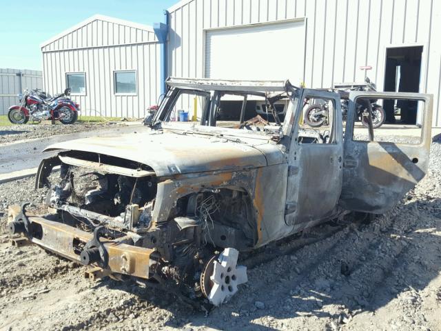 1J4GA59137L174538 - 2007 JEEP WRANGLER S BURN photo 2