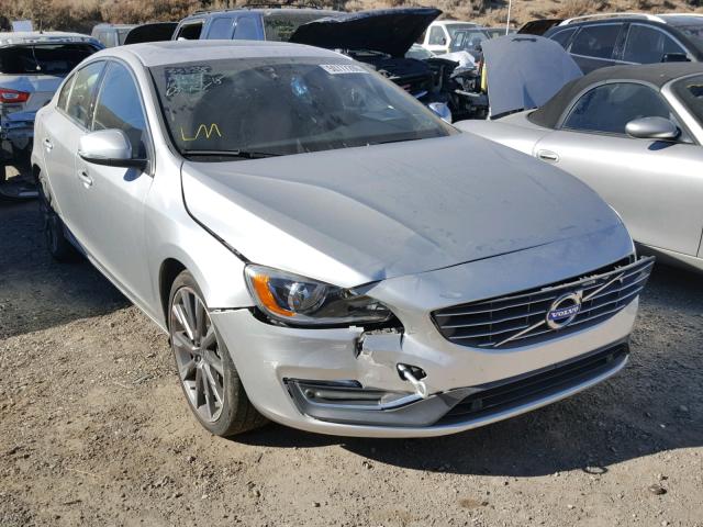 YV1612TK2F1357404 - 2015 VOLVO S60 PREMIE SILVER photo 1