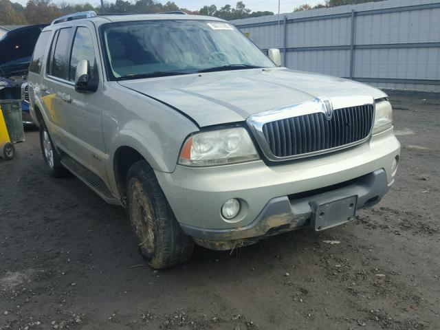 5LMEU78H83ZJ11997 - 2003 LINCOLN AVIATOR Bej foto 1