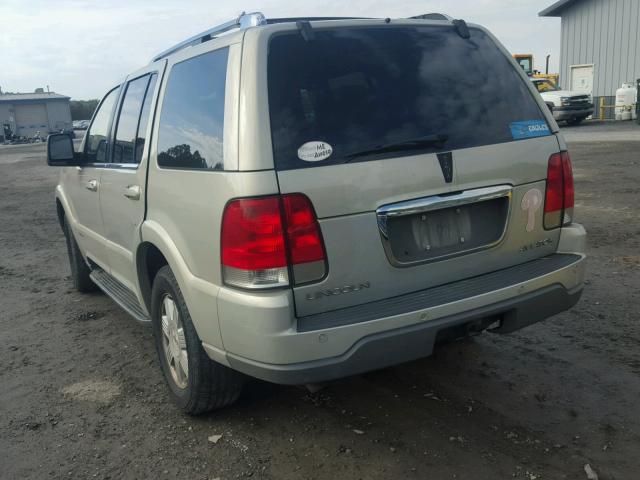 5LMEU78H83ZJ11997 - 2003 LINCOLN AVIATOR Bej foto 3