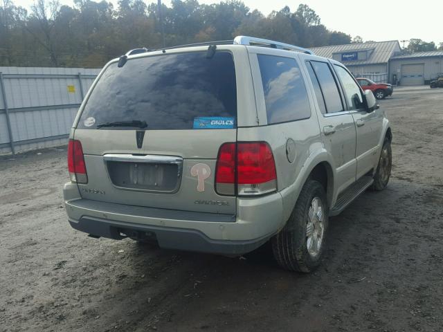 5LMEU78H83ZJ11997 - 2003 LINCOLN AVIATOR Bej foto 4