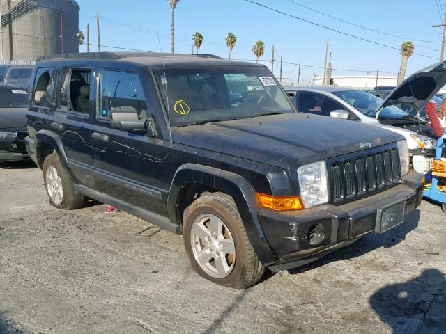 1J8HG48K96C233371 - 2006 JEEP COMMANDER შავი ფოტო 1