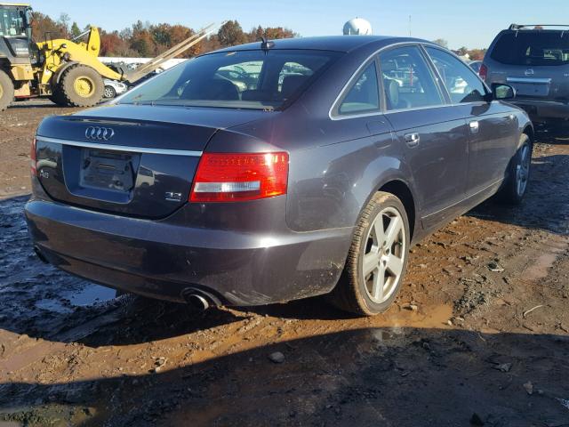 WAUDH74F98N123020 - 2008 AUDI A6 3.2 QUA GRAY photo 4