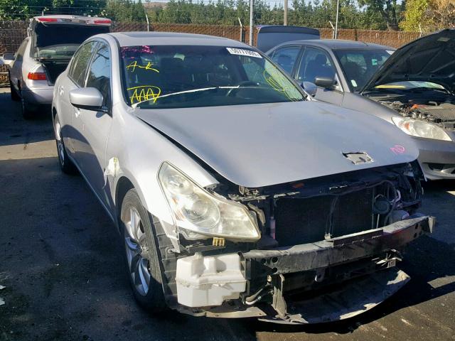 JNKCV61E79M311781 - 2009 INFINITI G37 BASE SILVER photo 1