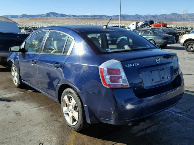 3N1AB61E49L613527 - 2009 NISSAN SENTRA 2.0 BLUE photo 3