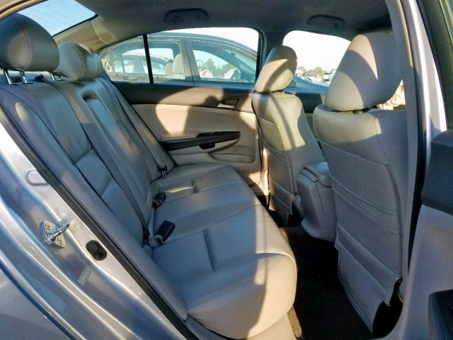 1HGCP26429A057839 - 2009 HONDA ACCORD LXP GRAY photo 6