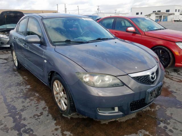 JM1BK32F271694684 - 2007 MAZDA 3 I GRAY photo 1