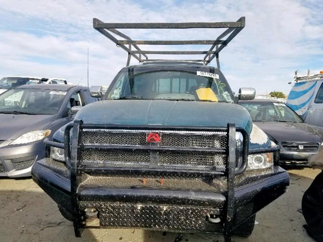 1B7KF26C4RS713490 - 1994 DODGE RAM 2500 GREEN photo 9