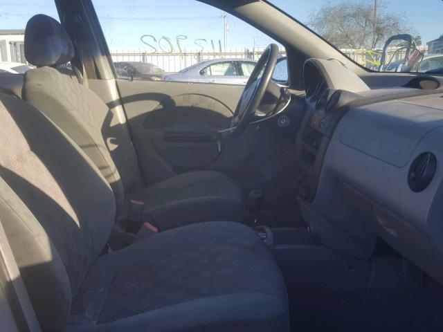 KL1TD62615B375825 - 2005 CHEVROLET AVEO BASE Күміс фото 5