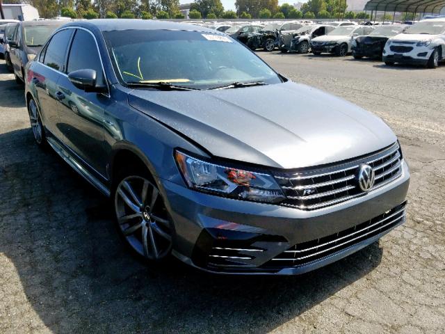 1VWDT7A35HC047879 - 2017 VOLKSWAGEN PASSAT R-L CHARCOAL photo 1