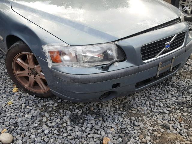 YV1RS61RX22158896 - 2002 VOLVO S60 GREEN photo 10