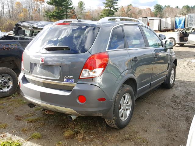 3GSDL43N39S583441 - 2009 SATURN VUE XE GRAY photo 4