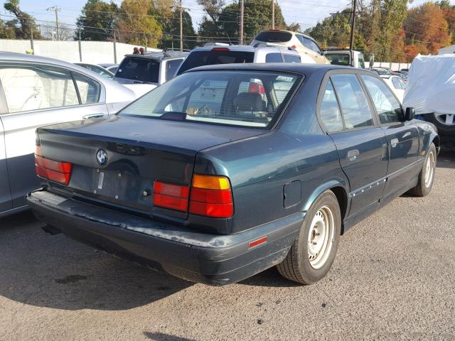 WBAHD5323SGB39535 - 1995 BMW 525 I GREEN photo 4