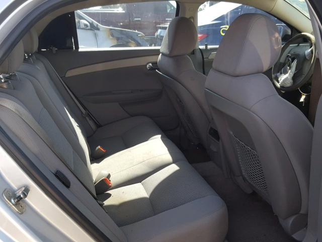 1G1ZB5EB5AF318230 - 2010 CHEVROLET MALIBU LS 银色 照片 6