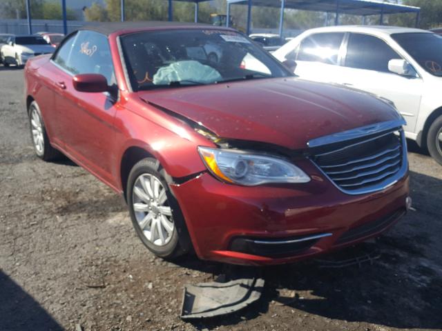 1C3BCBEB7EN157917 - 2014 CHRYSLER 200 TOURIN RED photo 1