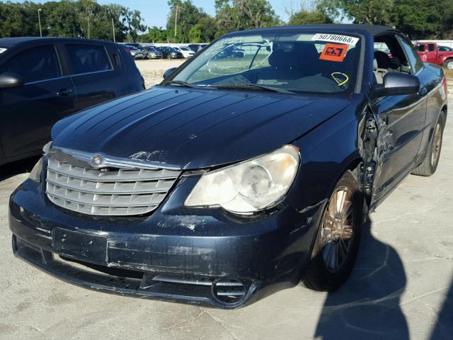 1C3LC55R78N642355 - 2008 CHRYSLER SEBRING TO BLUE photo 2