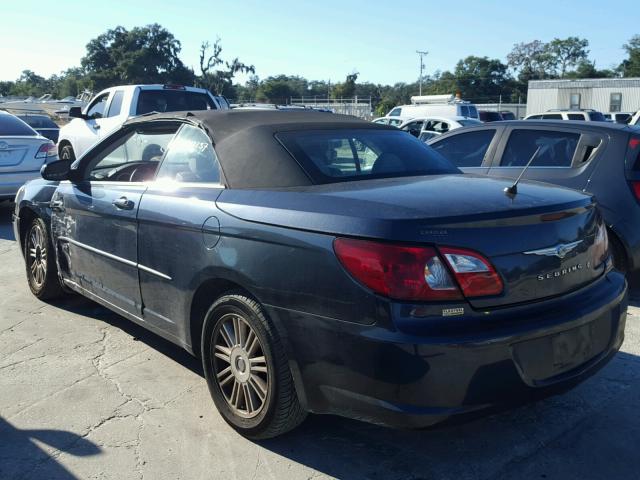 1C3LC55R78N642355 - 2008 CHRYSLER SEBRING TO BLUE photo 3