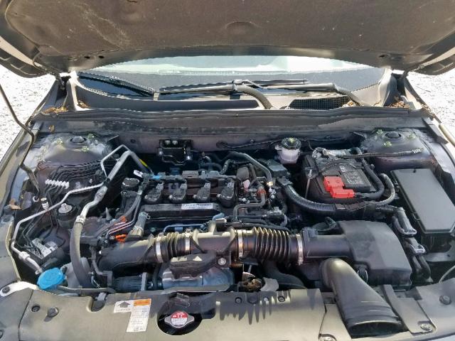 1HGCV1F49JA083407 - 2018 HONDA ACCORD EX GRAY photo 7