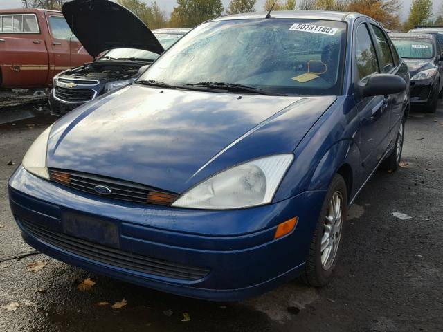 1FAFP3836YW262335 - 2000 FORD FOCUS ZTS BLUE photo 2