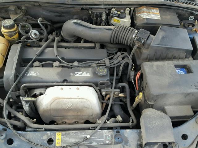1FAFP3836YW262335 - 2000 FORD FOCUS ZTS BLUE photo 7