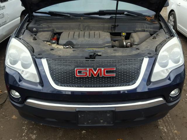 1GKEV13798J307926 - 2008 GMC ACADIA SLE BLUE photo 7