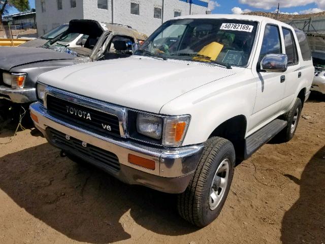 JT3VN39W0L8002597 - 1990 TOYOTA 4RUNNER VN WHITE photo 2