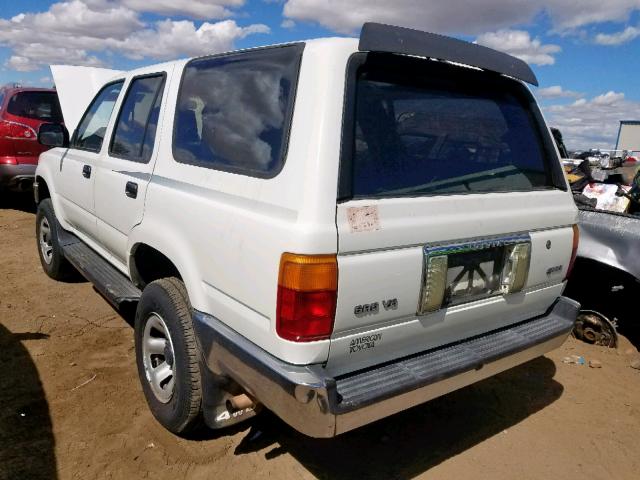 JT3VN39W0L8002597 - 1990 TOYOTA 4RUNNER VN WHITE photo 3