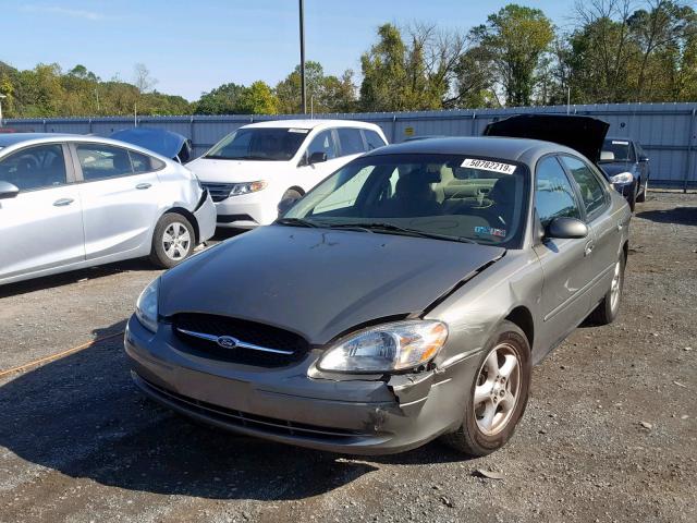 1FAFP55S12G148090 - 2002 FORD TAURUS SES GRAY photo 2