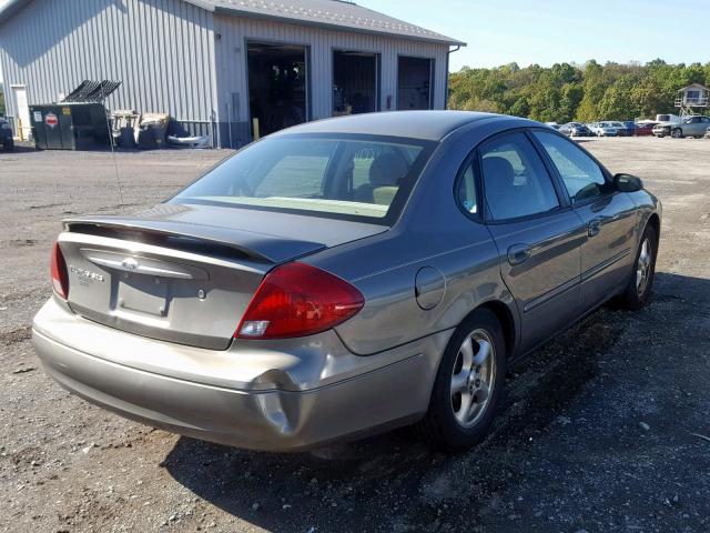 1FAFP55S12G148090 - 2002 FORD TAURUS SES GRAY photo 4