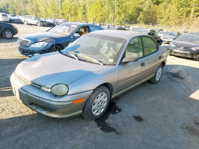 1B3ES47C5WD686918 - 1998 DODGE NEON HIGHL GRAY photo 2