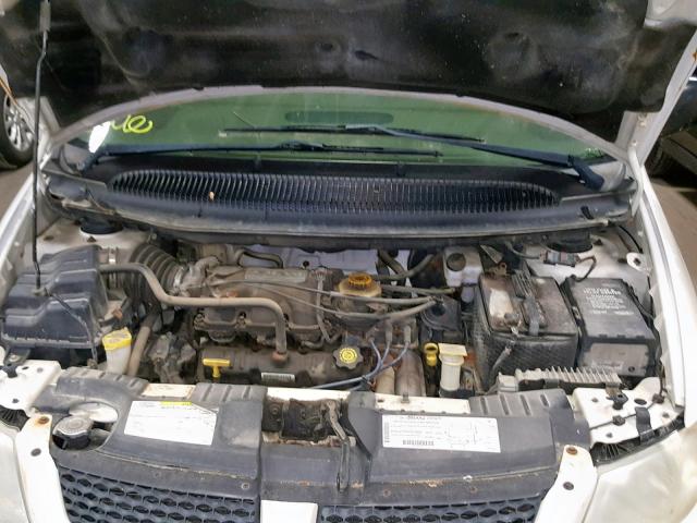 1B4GP253X2B694208 - 2002 DODGE CARAVAN SE WHITE photo 7