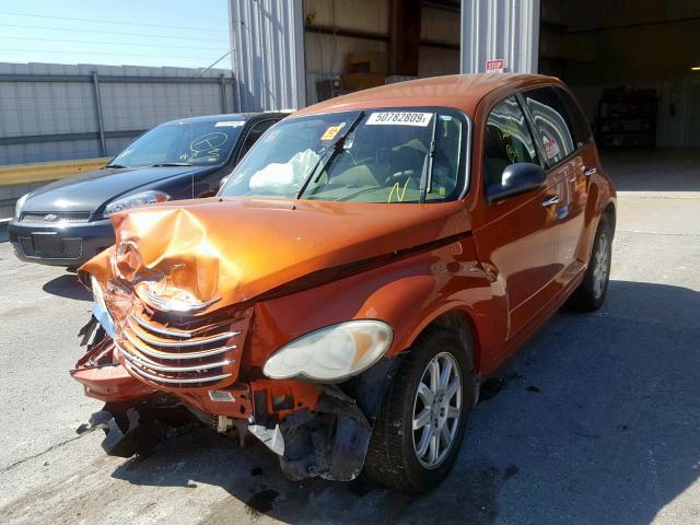 3A4FY58BX7T589068 - 2007 CHRYSLER PT CRUISER ORANGE photo 2