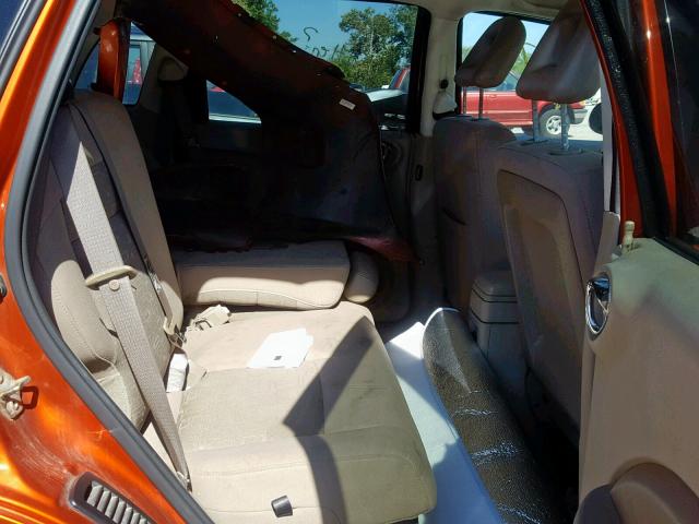 3A4FY58BX7T589068 - 2007 CHRYSLER PT CRUISER ORANGE photo 6