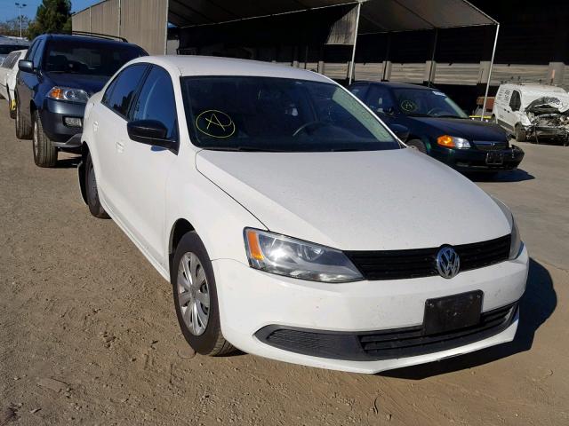 3VW2K7AJ9DM385089 - 2013 VOLKSWAGEN JETTA BASE 白色 照片 1