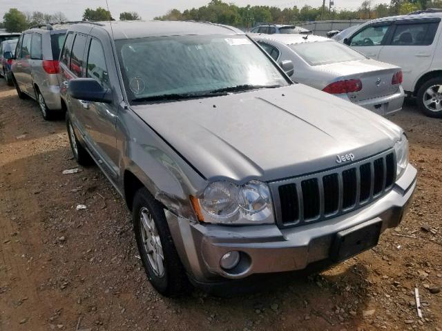 1J8GR48K97C664736 - 2007 JEEP GRAND CHER SILVER photo 1