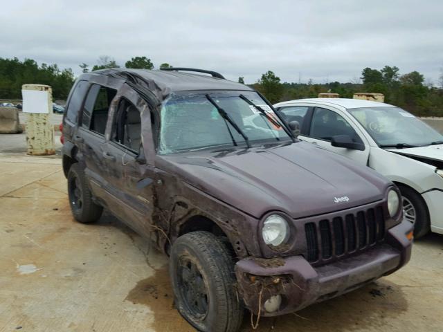 1J4GL58K24W180619 - 2004 JEEP LIBERTY LI MAROON photo 9