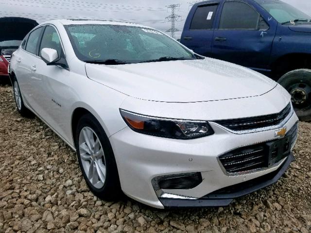 1G1ZJ5SU3GF242525 - 2016 CHEVROLET MALIBU HYB WHITE photo 1