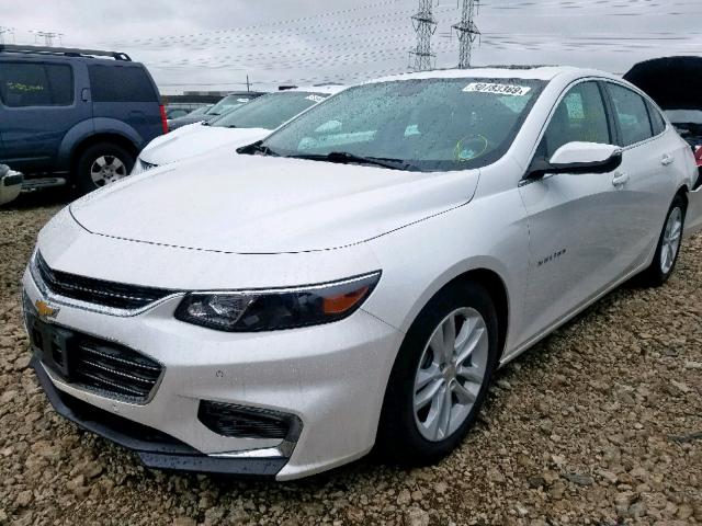 1G1ZJ5SU3GF242525 - 2016 CHEVROLET MALIBU HYB WHITE photo 2