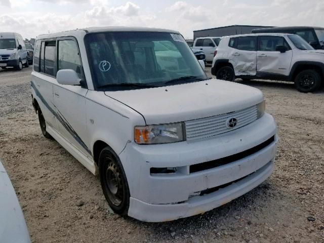 JTLKT324150196575 - 2005 TOYOTA SCION XB WHITE photo 1