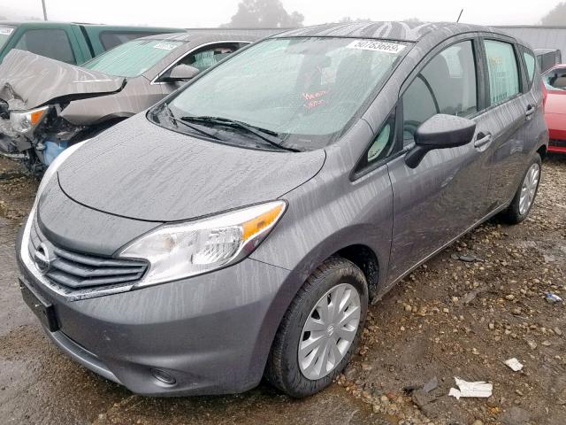 3N1CE2CP1GL365869 - 2016 NISSAN VERSA NOTE CHARCOAL photo 2