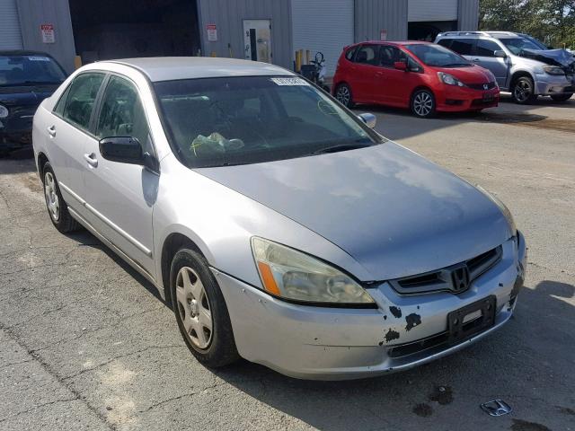 3HGCM56445G713173 - 2005 HONDA ACCORD LX SILVER photo 1