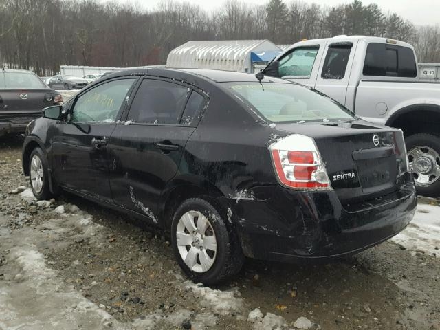 3N1AB61E48L757836 - 2008 NISSAN SENTRA 2.0 BLACK photo 3