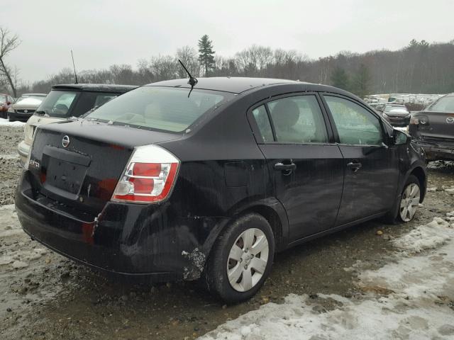 3N1AB61E48L757836 - 2008 NISSAN SENTRA 2.0 BLACK photo 4