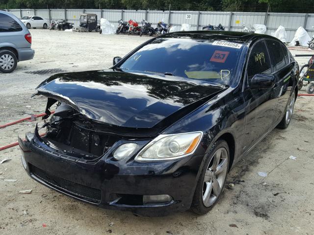 JTHBN96S365011642 - 2006 LEXUS GS GENERAT BLACK photo 2