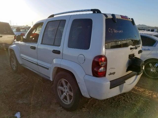 1J4GK58K66W221551 - 2006 JEEP LIBERTY LI WHITE photo 3