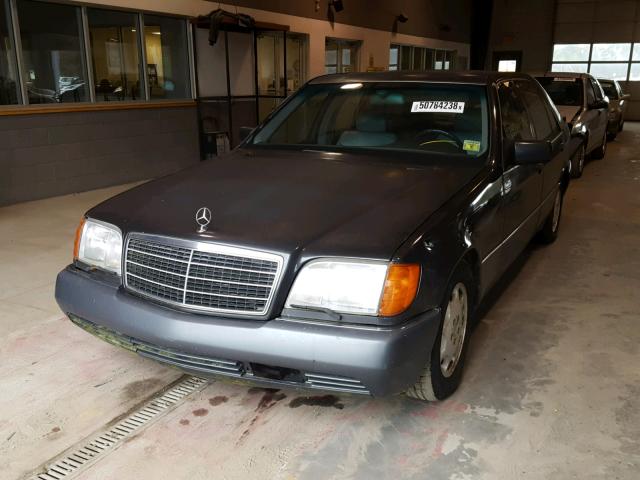 WDB1400571A026275 - 1992 MERCEDES-BENZ S CLASS S6 GRAY photo 2