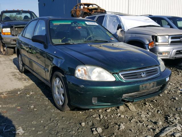 2HGEJ6618YH562114 - 2000 HONDA CIVIC BASE Yaşıl foto 1
