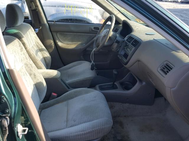 2HGEJ6618YH562114 - 2000 HONDA CIVIC BASE Yaşıl foto 5