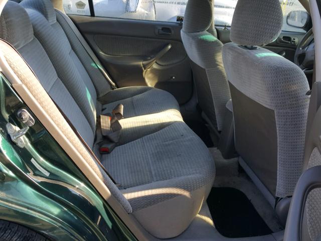 2HGEJ6618YH562114 - 2000 HONDA CIVIC BASE Yaşıl foto 6