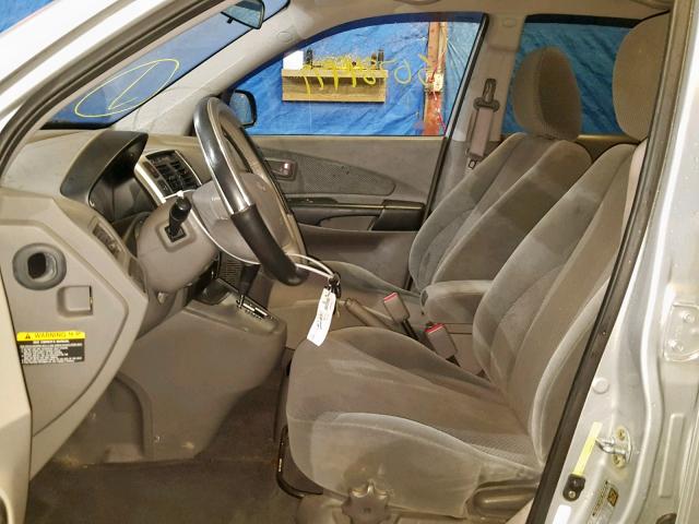 KM8JN72D39U932807 - 2009 HYUNDAI TUCSON SE SILVER photo 5